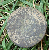 Monnaie trouvée pendant les fouilles archéologiques 2009